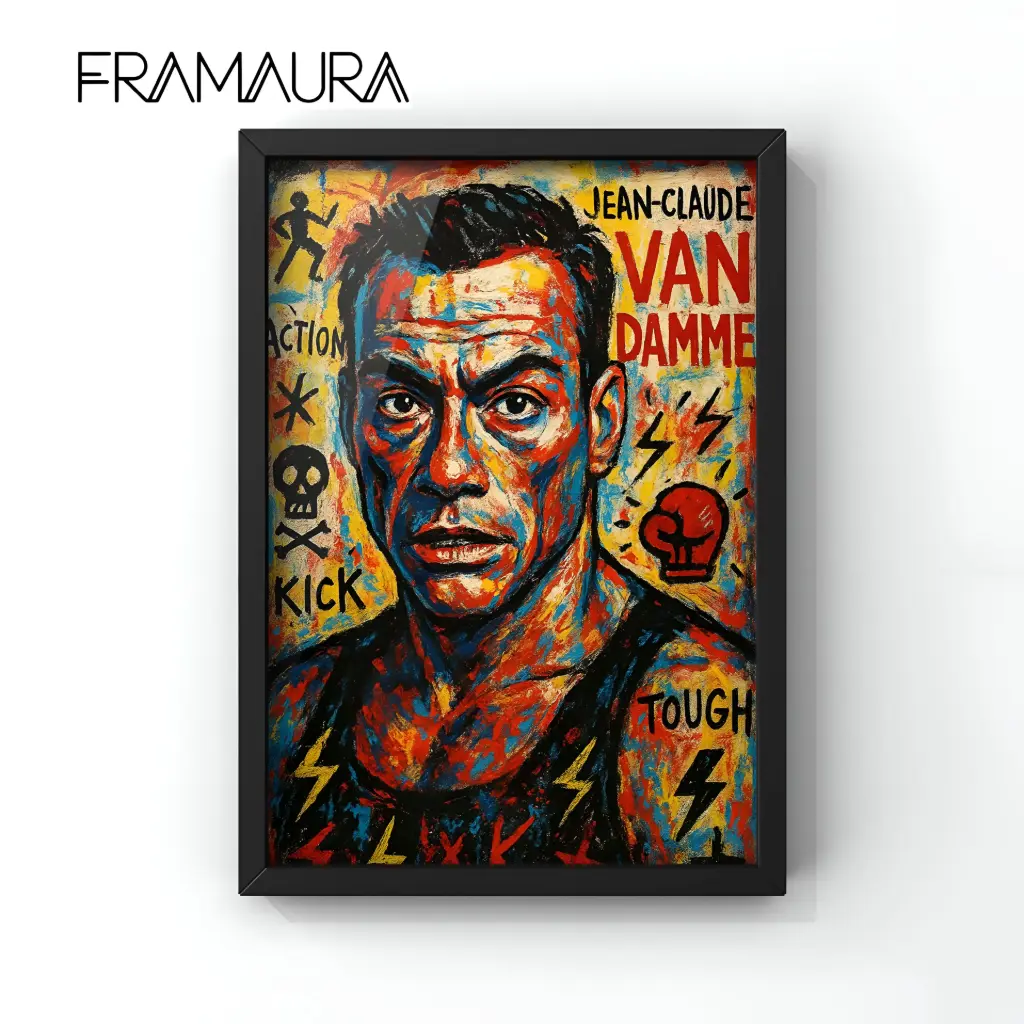 The Muscles from Brussels (20x30 cm, Black frame)