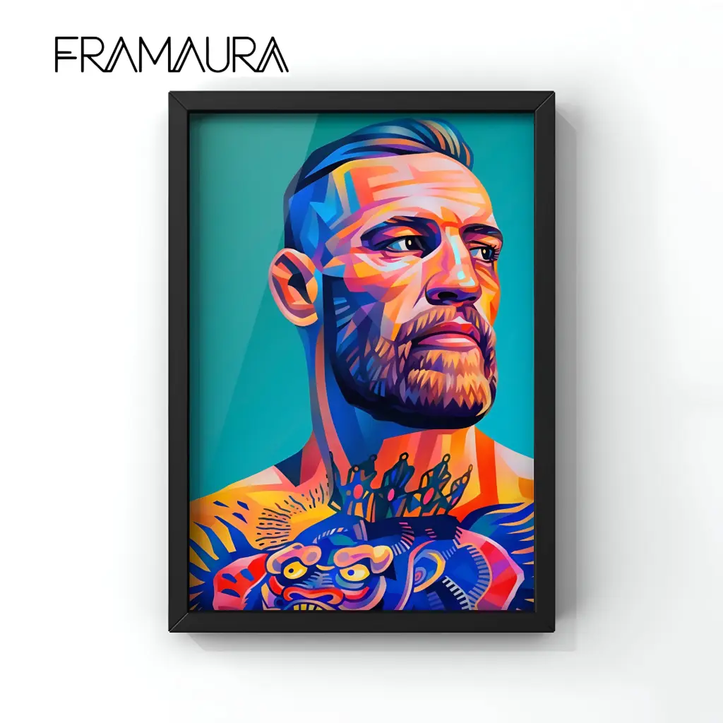 The Notorious (20x30 cm, Black frame)