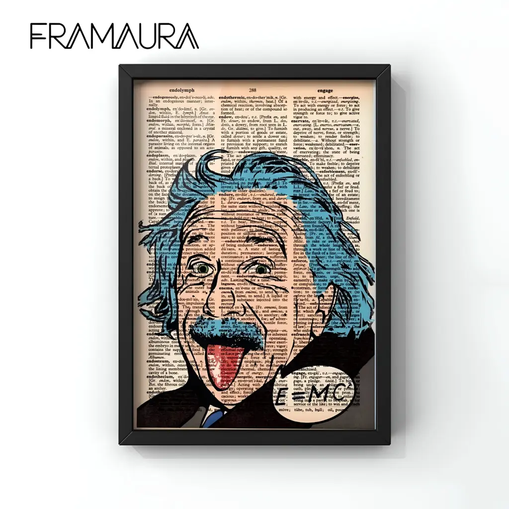 Relative coolness (20x30 cm, Black frame)