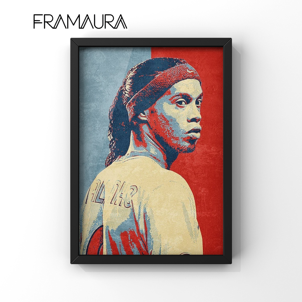 The Gaucho's Gaze (20x30 cm, Black frame)