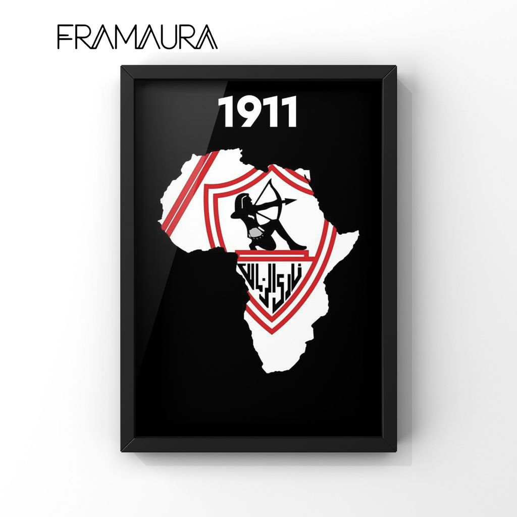 Kings of Africa (20x30 cm, Black frame)