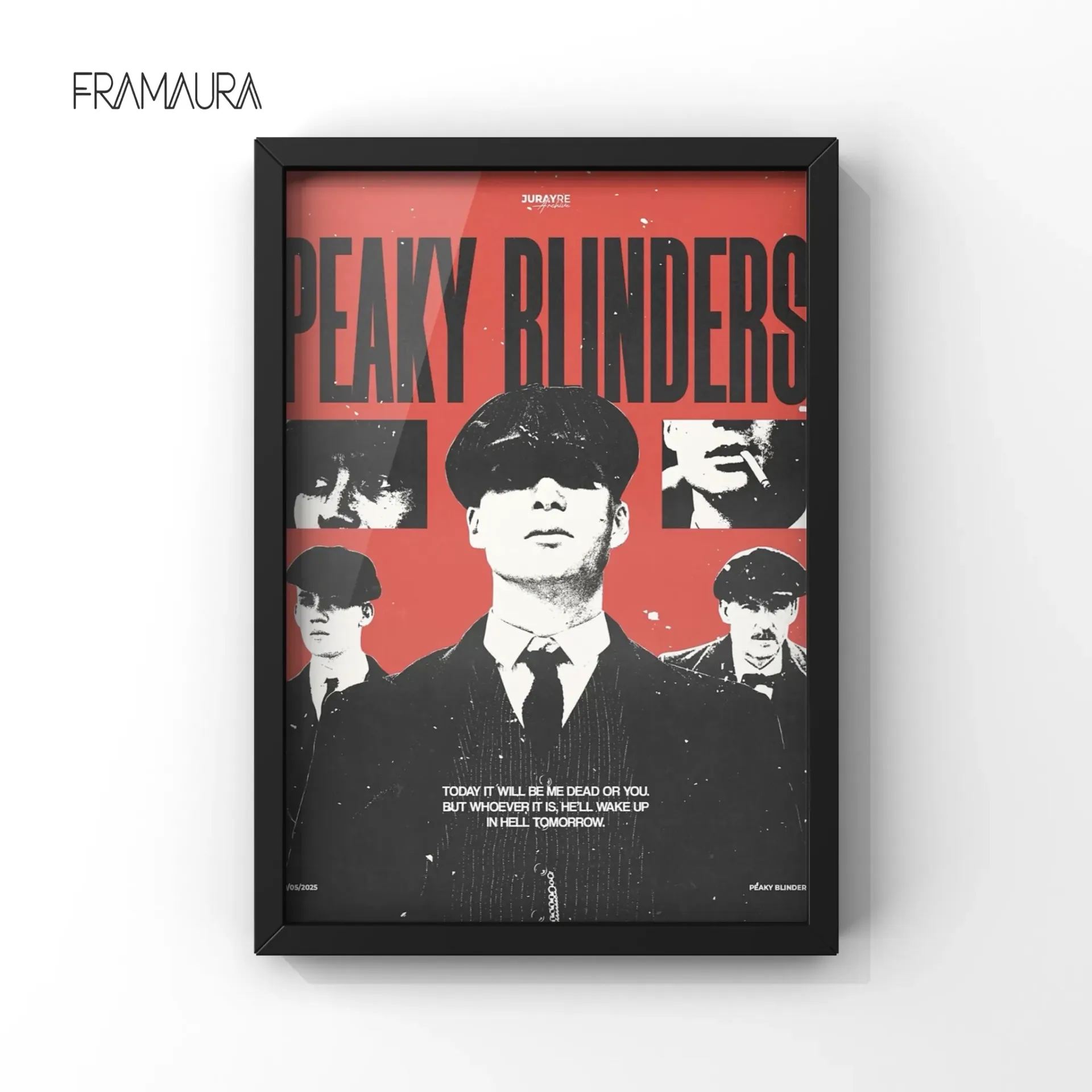 By Order Of (20x30 cm, Black frame)