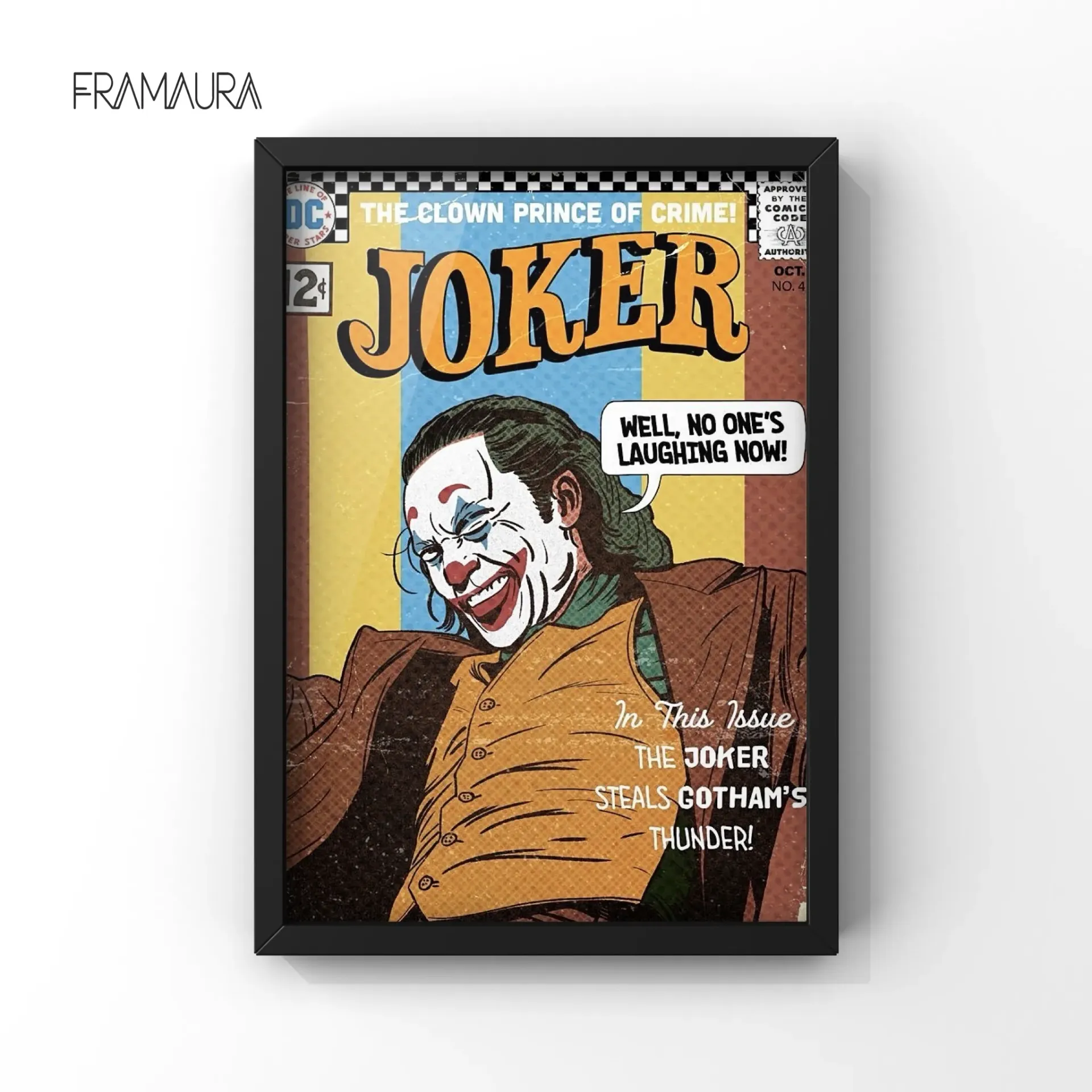 Joker (20x30 cm, Black frame)