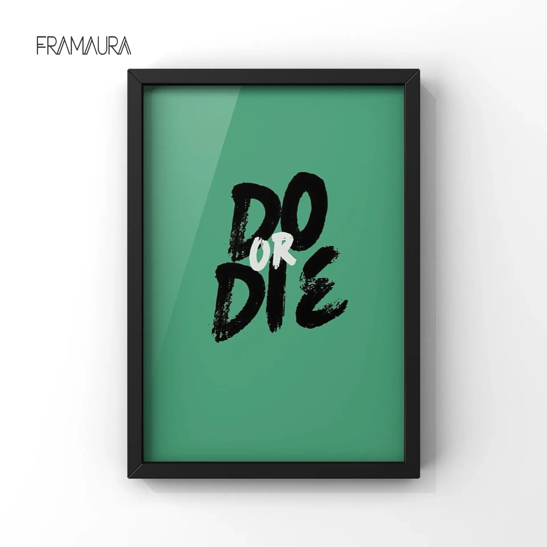 Do or Die (20x30 cm, Black frame)