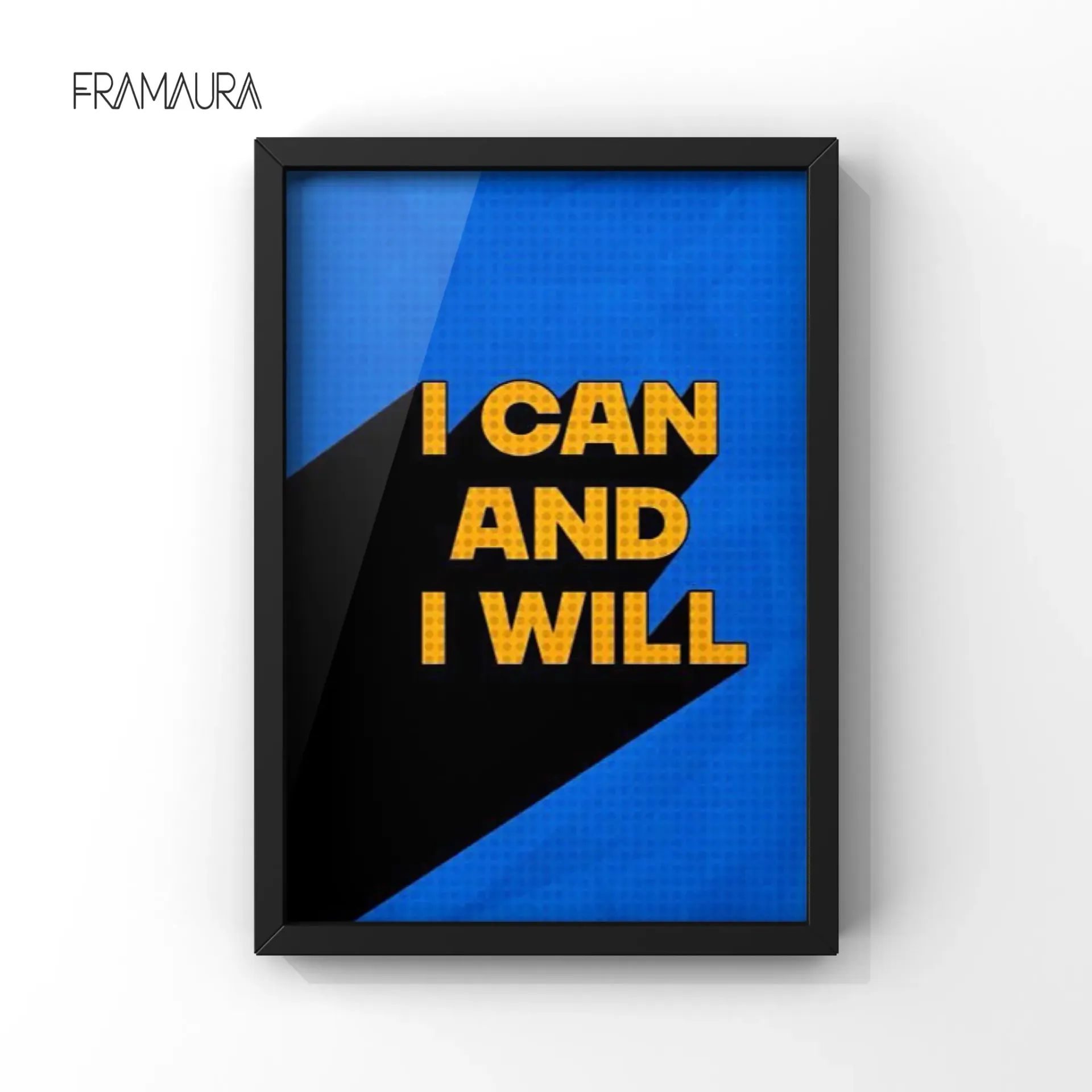 You will (20x30 cm, Black frame)
