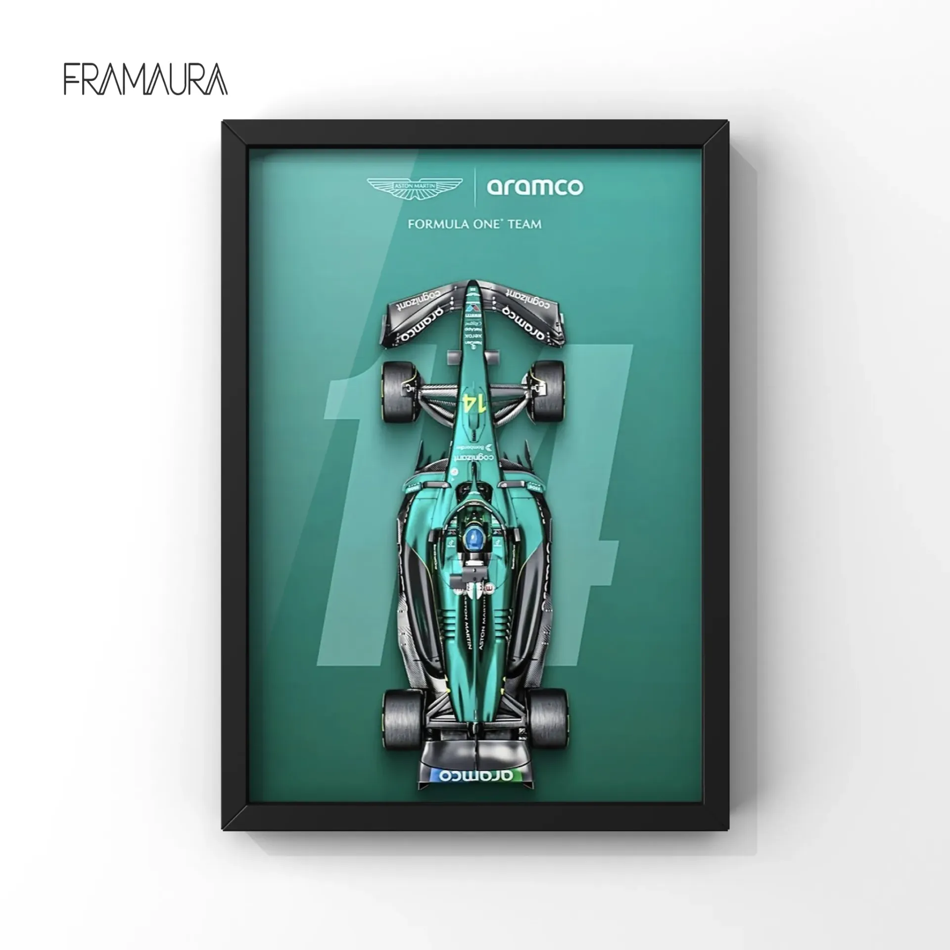 F1-5 (20x30 cm, Black frame)