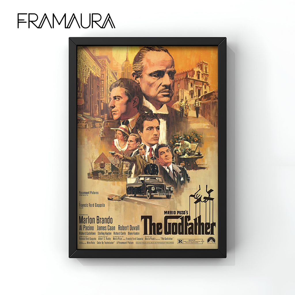 An offer you can’t refuse (20x30 cm, Black frame)