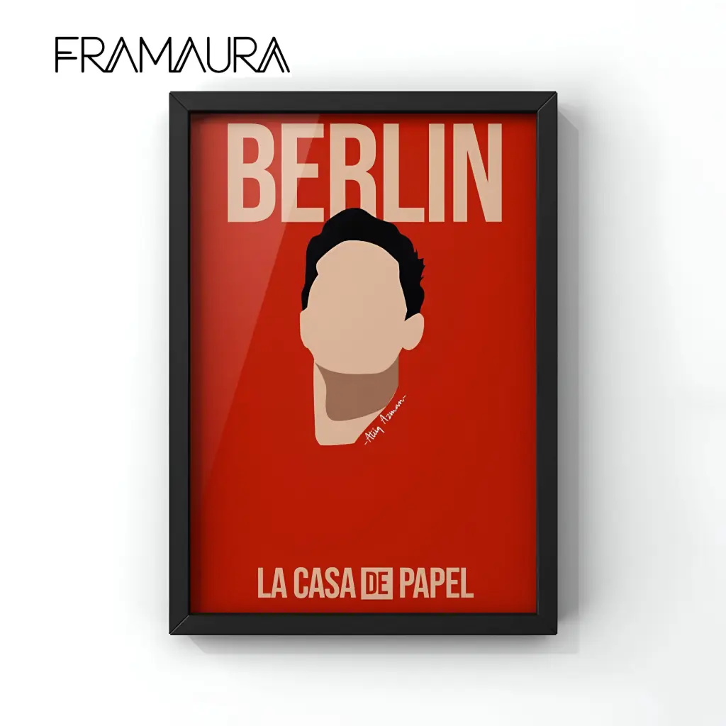 Bella Ciao (20x30 cm, Black frame)