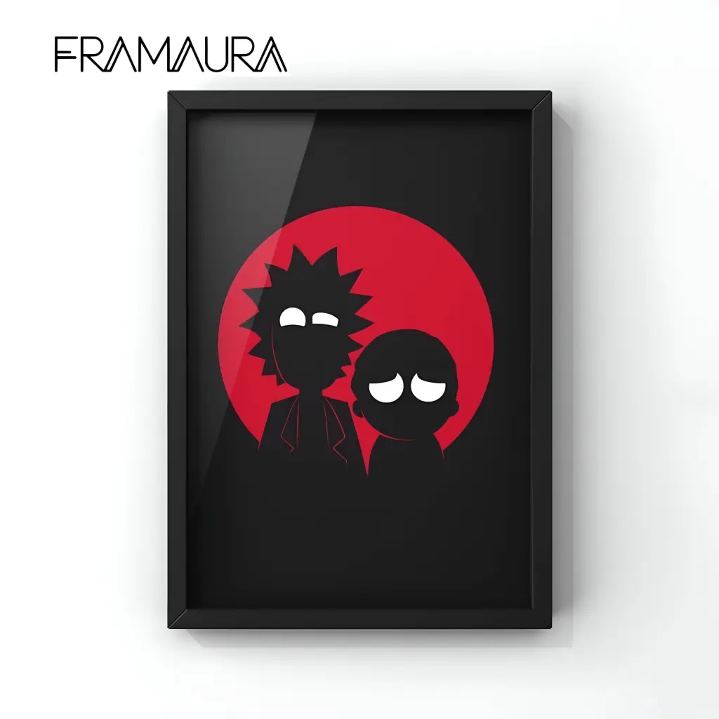 Infinite adventures (20x30 cm, Black frame)