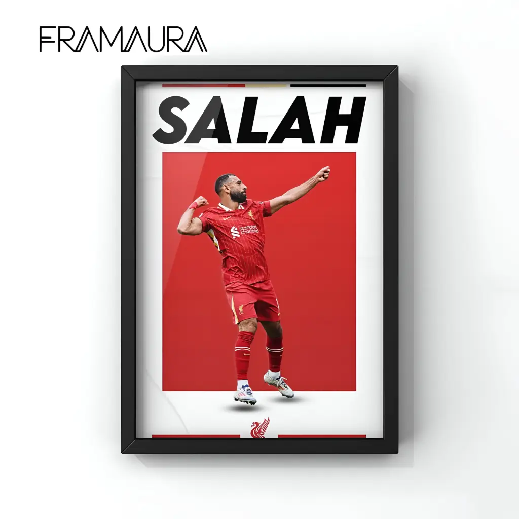 The Egyptian King (20x30 cm, Black frame)